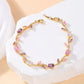 Tulip Bracelet – Premium Quality Stainless Steel Elegant Bracelet for Women | Golden Base