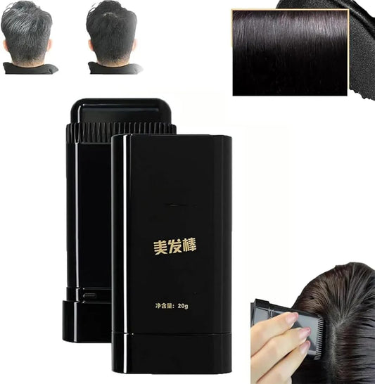 Instant Root Touch-Up Hair Color Comb Stick | Waterproof & Sweatproof Hair Dye Comb | Long-Lasting Hair (Color Black/Brown)