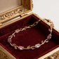 Tulip Bracelet – Premium Quality Stainless Steel Elegant Bracelet for Women | Golden Base