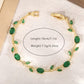 Tulip Bracelet – Premium Quality Stainless Steel Elegant Bracelet for Women | Golden Base