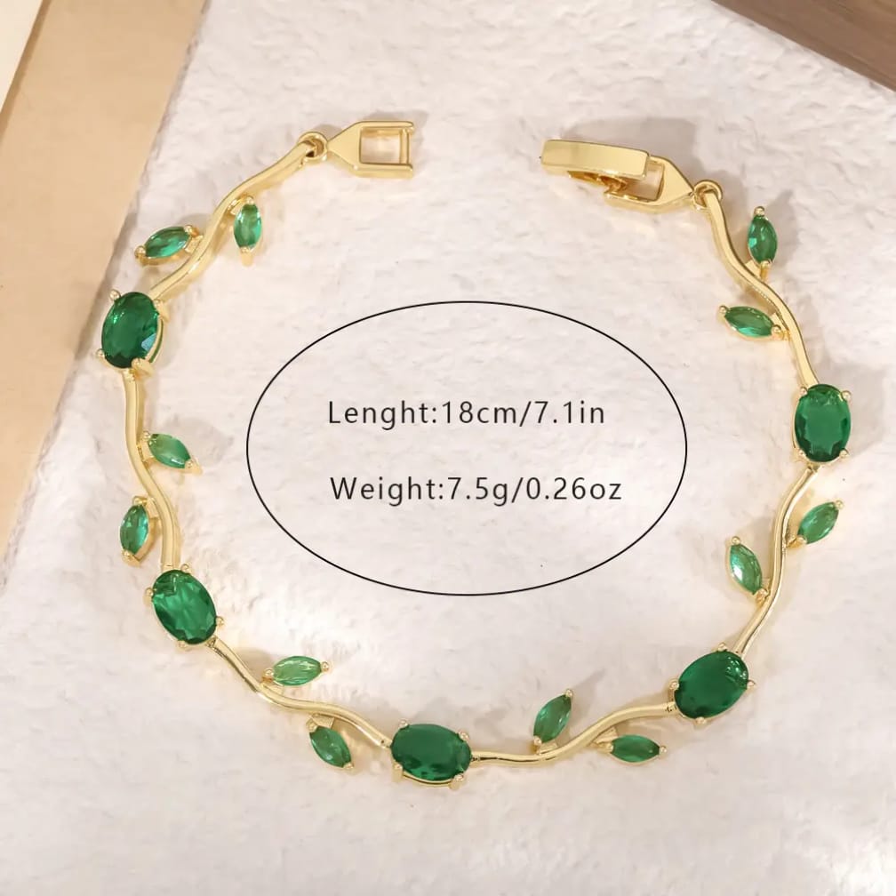 Tulip Bracelet – Premium Quality Stainless Steel Elegant Bracelet for Women | Golden Base