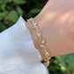Tulip Bracelet – Premium Quality Stainless Steel Elegant Bracelet for Women | Golden Base