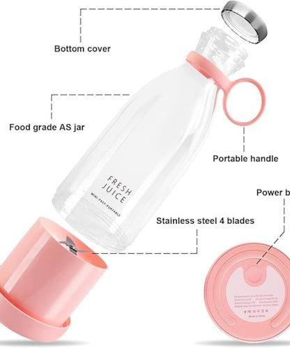 Electric Portable Fruit Juicer Bottle