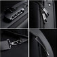 Premium Anti-Theft Sling Bag with Password Lock – High-Capacity Crossbody Shoulder Chest Pack with Smooth Zipper for Travel, Tech, and Daily Commuting