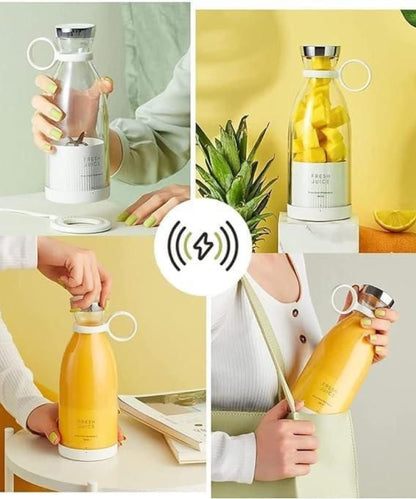 Electric Portable Fruit Juicer Bottle