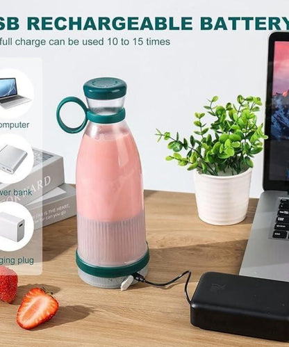 Electric Portable Fruit Juicer Bottle