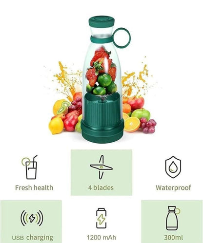 Electric Portable Fruit Juicer Bottle